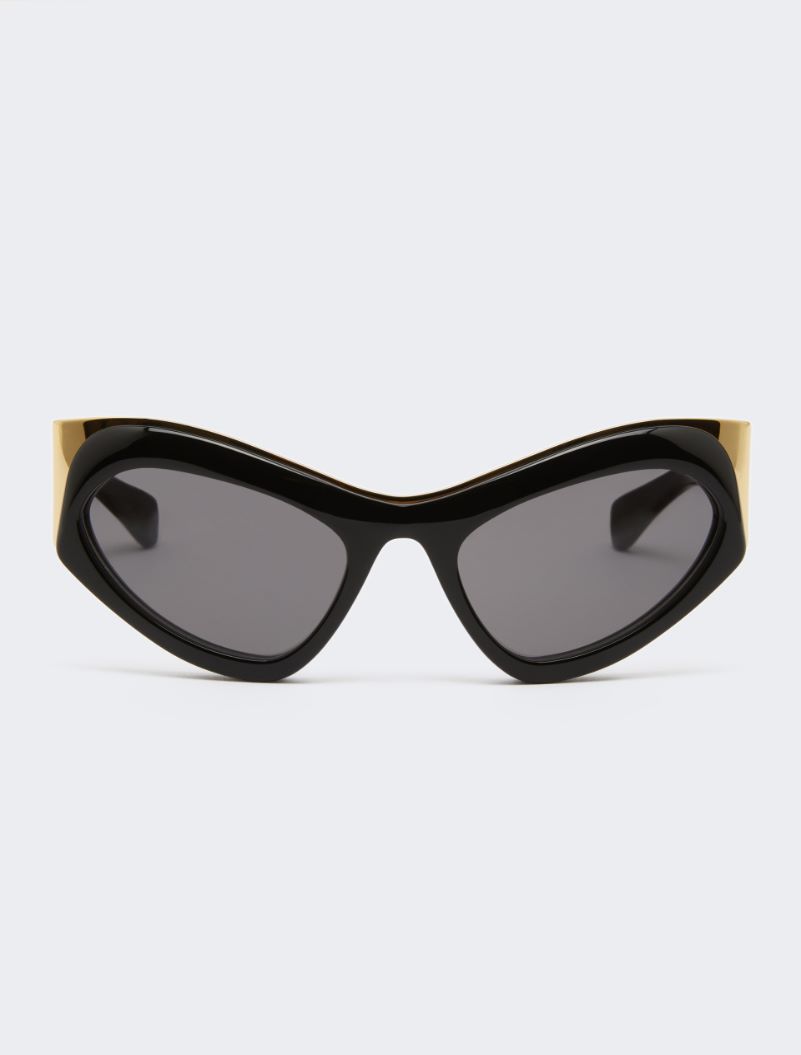 Cat-eye sunglasses - BLACK - Sportmax