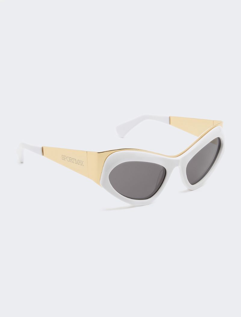 Cat-eye sunglasses - WHITE - Sportmax - 2